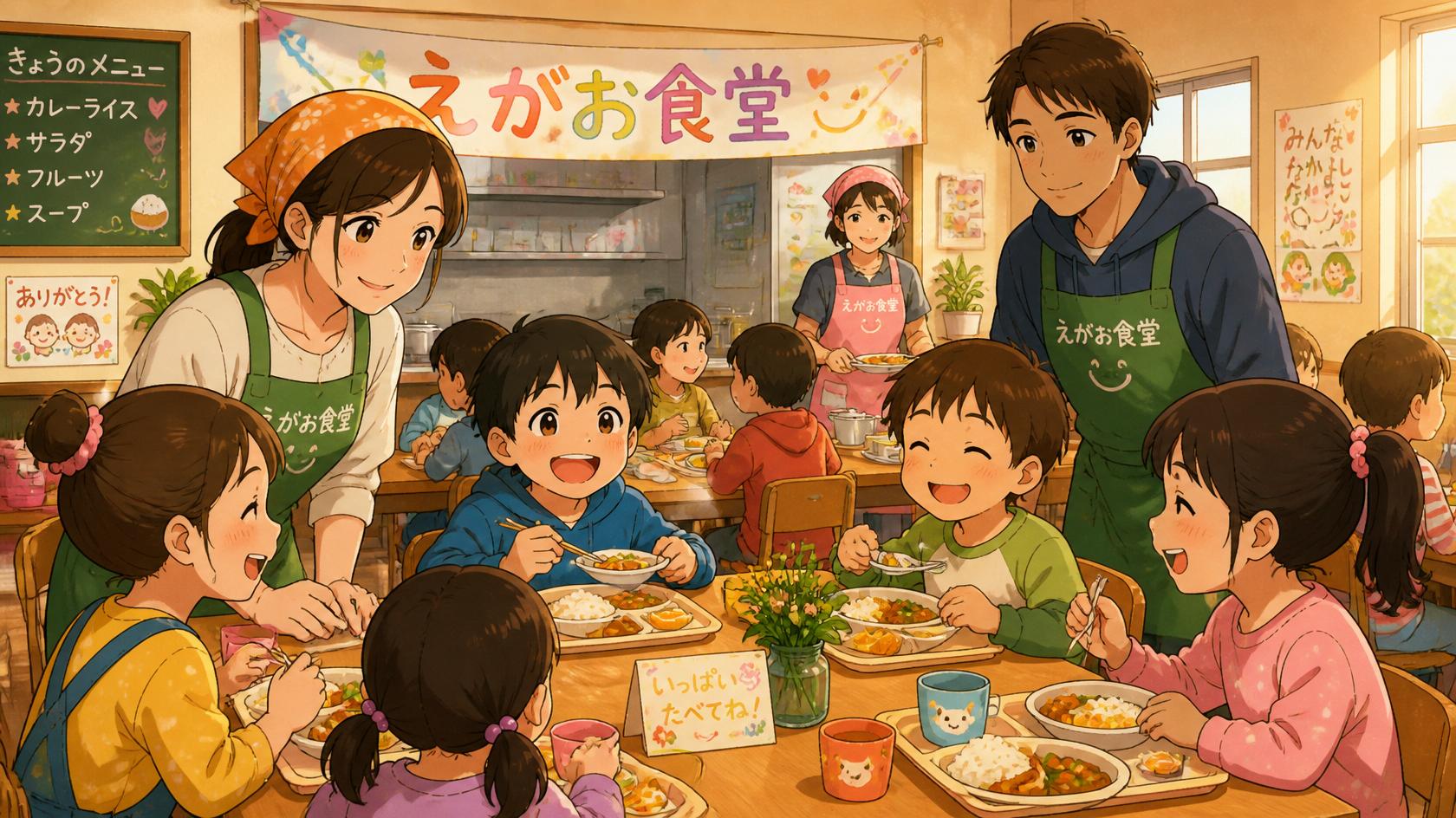 子ども食堂の様子